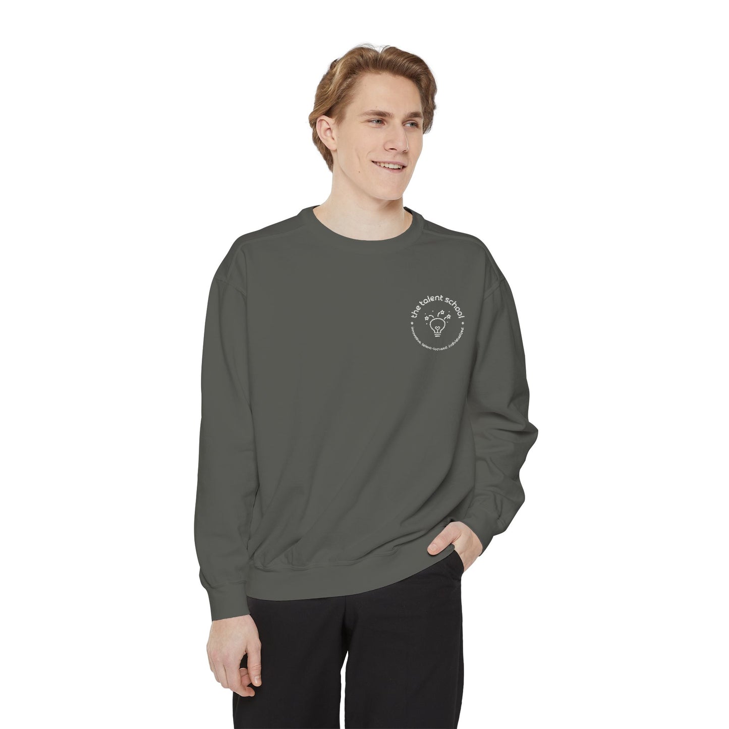 Talent School Logo Embroidered Sweatshirt