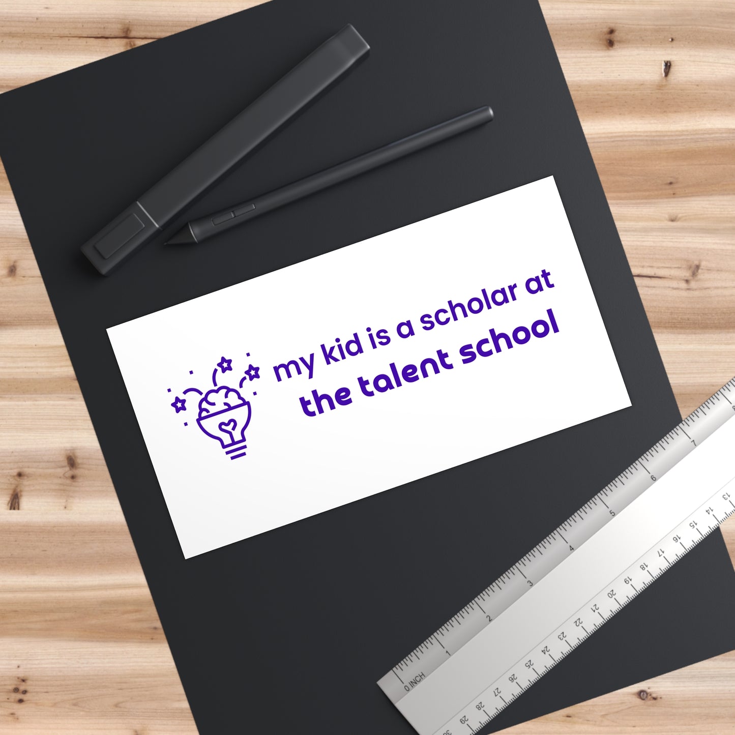 Future Leader On Board - Scholar Bumper Sticker