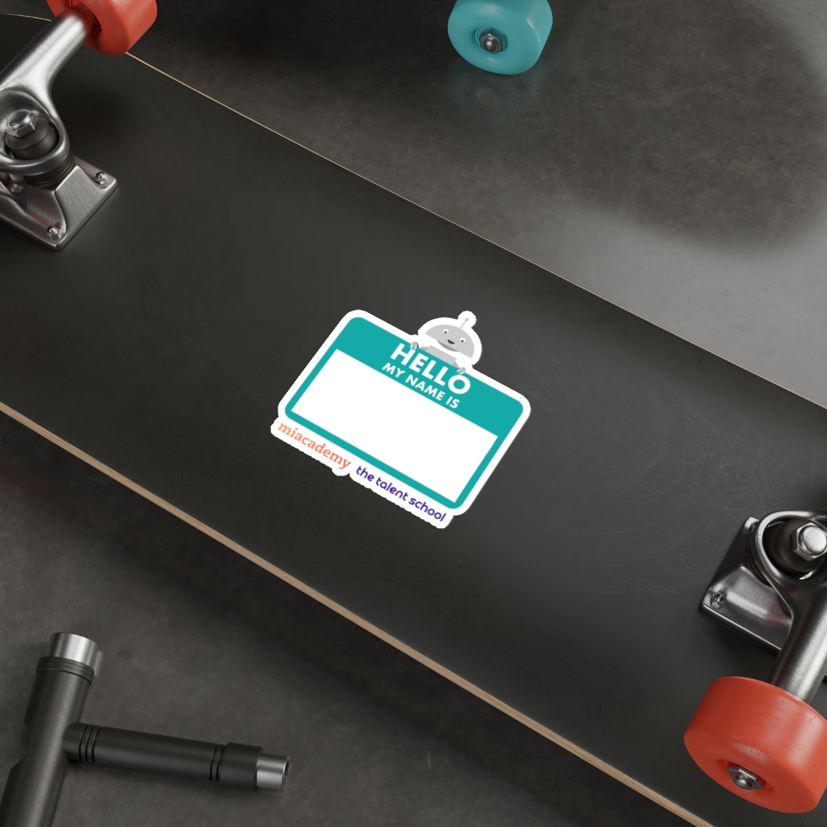 Talent School x Miacademy Name Tag Sticker