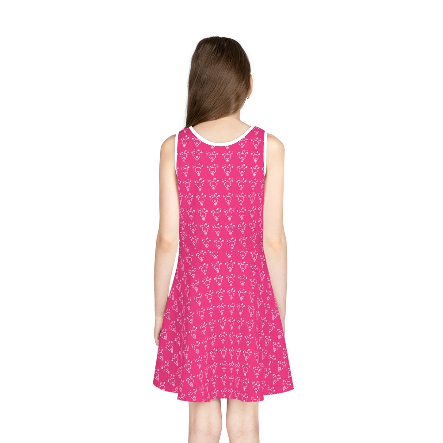 Talent School Sundress - Patterned, Pink