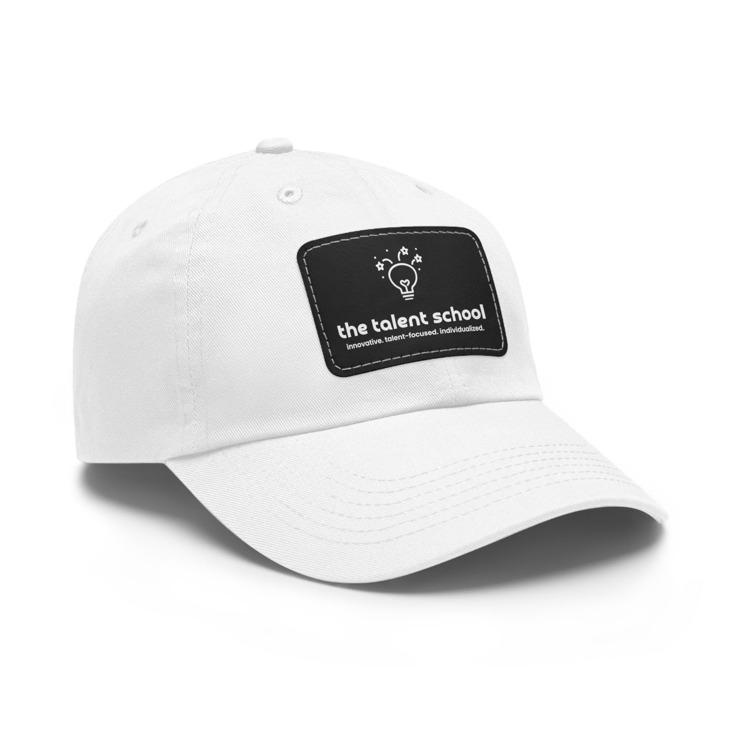 Leather Patch Dad Hat