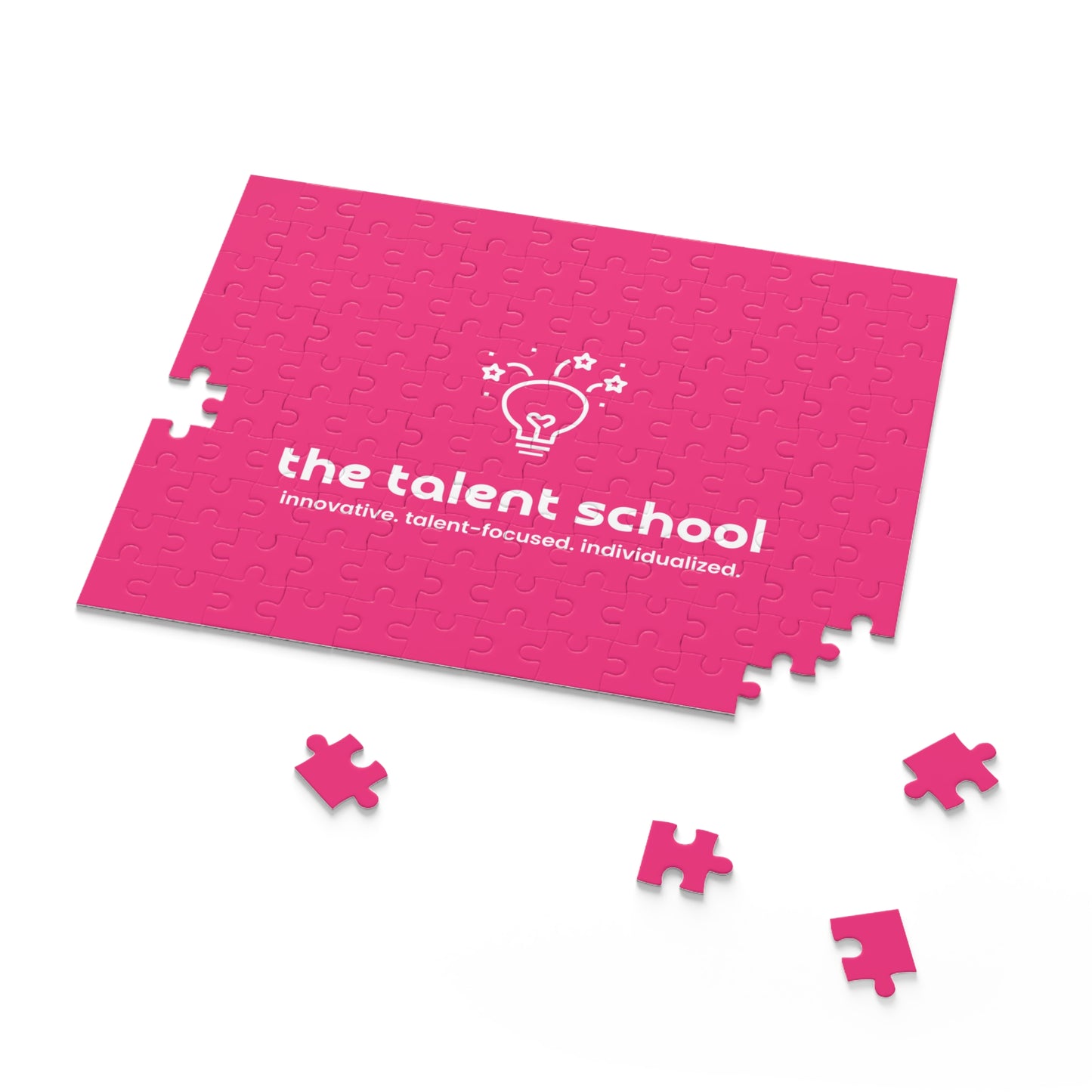 Talent School Piece By Piece Puzzle - Pink