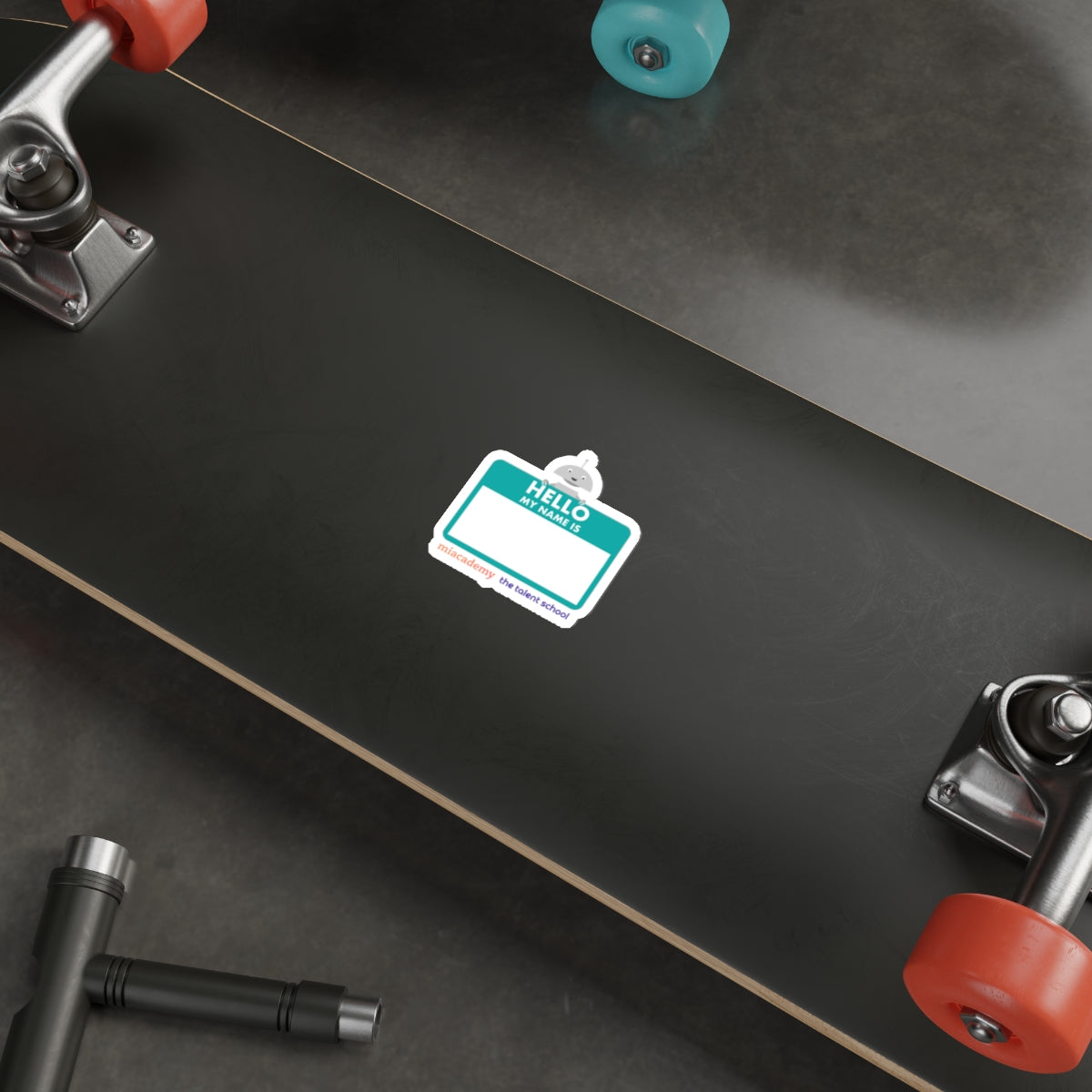 Talent School x Miacademy Name Tag Sticker