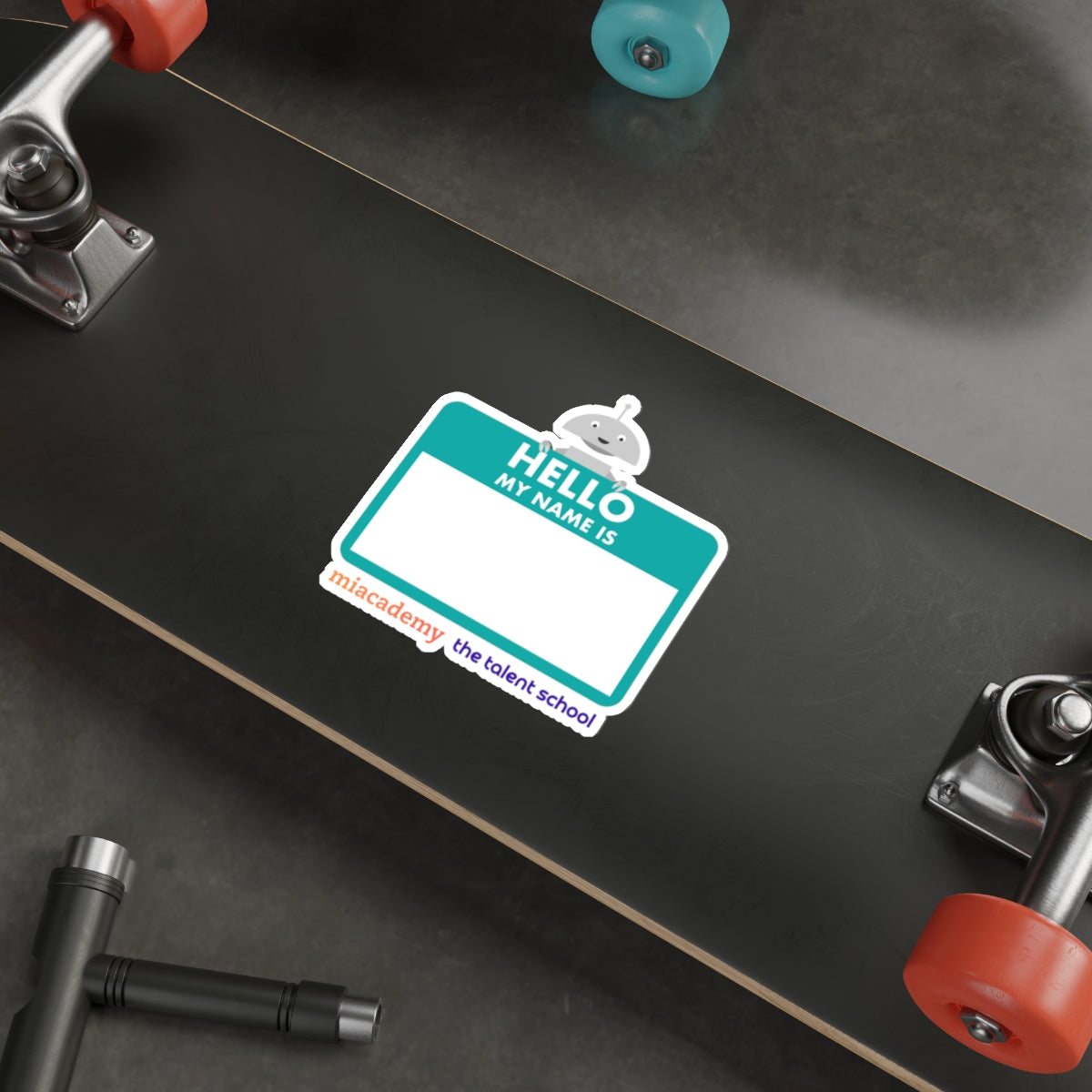 Talent School x Miacademy Name Tag Sticker