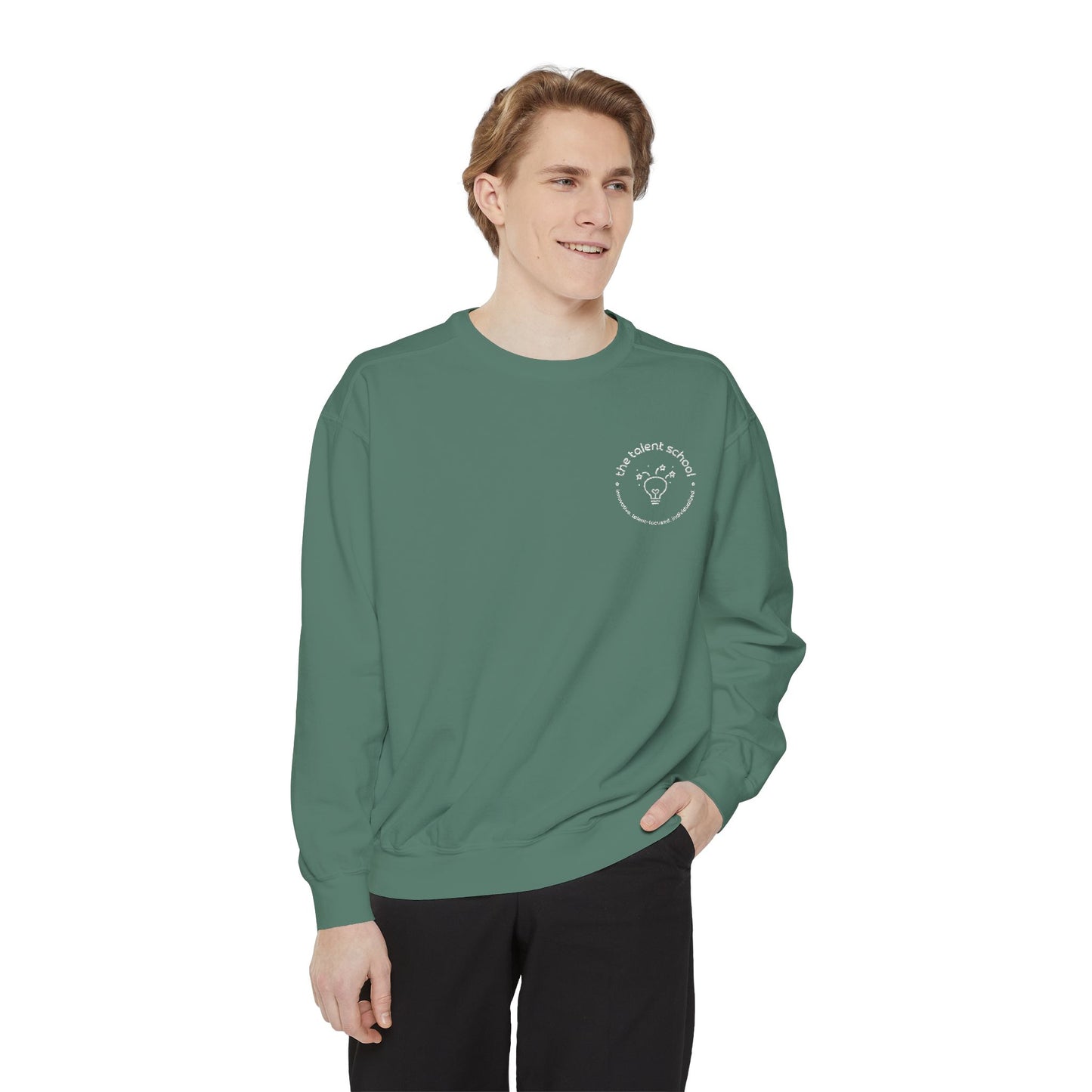 Talent School Logo Embroidered Sweatshirt