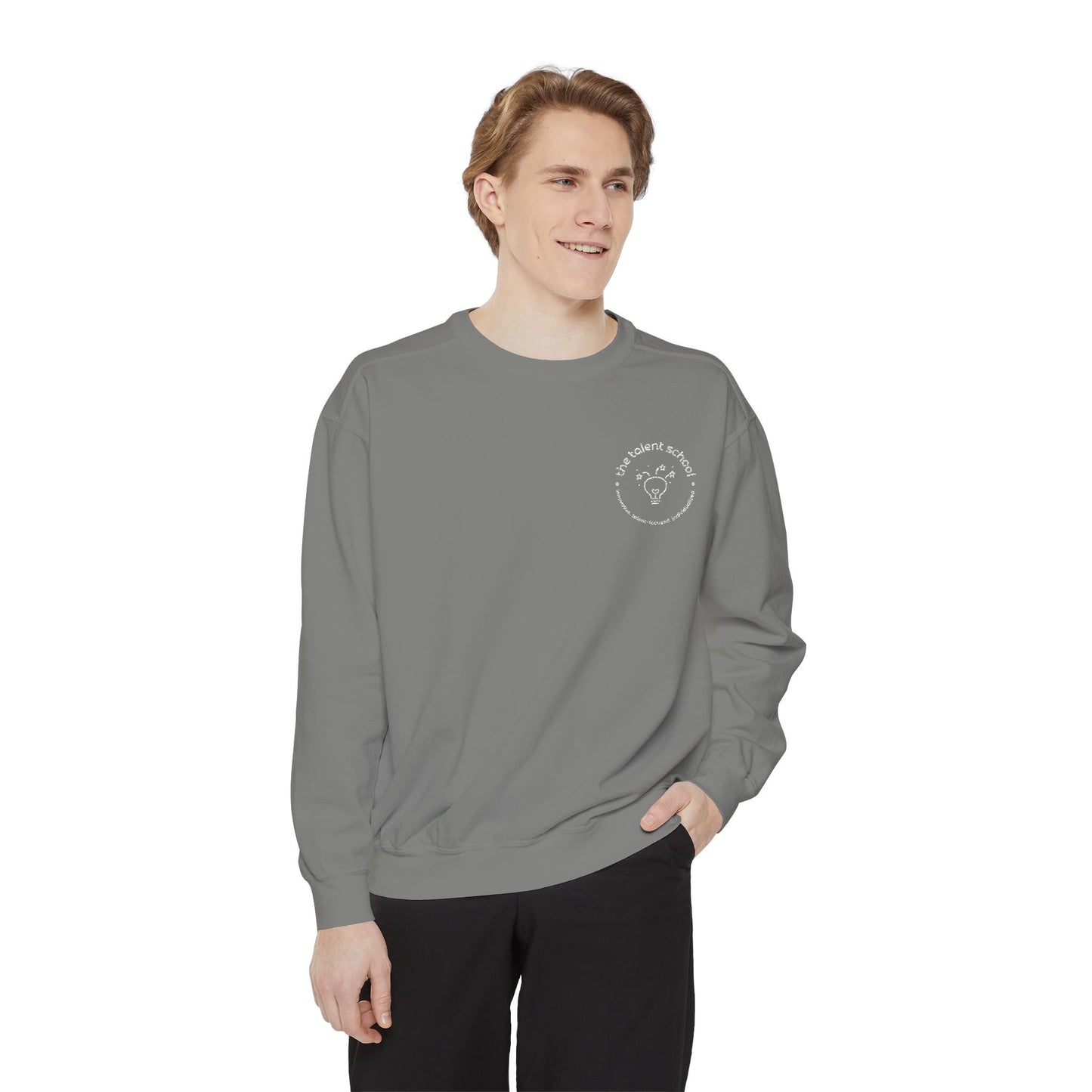 Talent School Logo Embroidered Sweatshirt