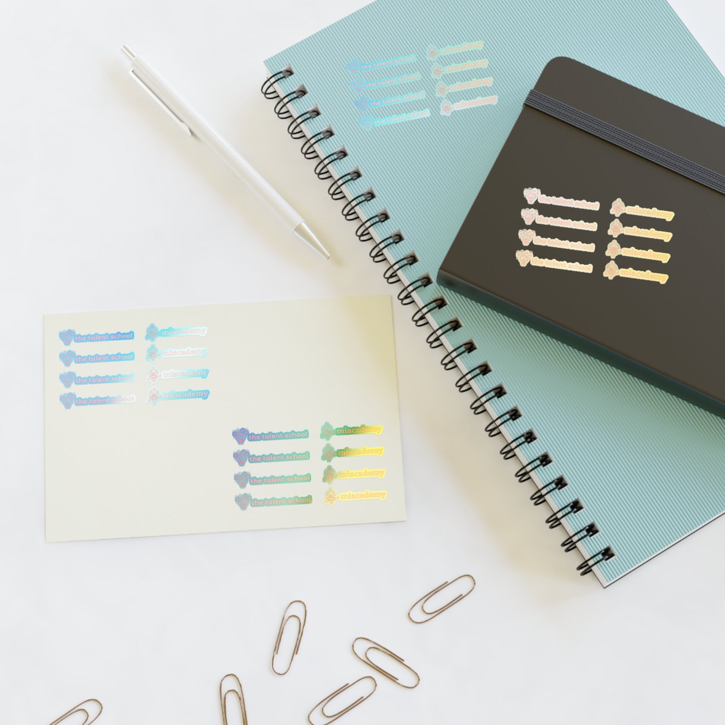 Miacademy x Talent School Customizable Sticker Sheets