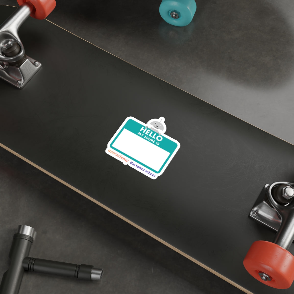 Talent School x Miacademy Name Tag Sticker