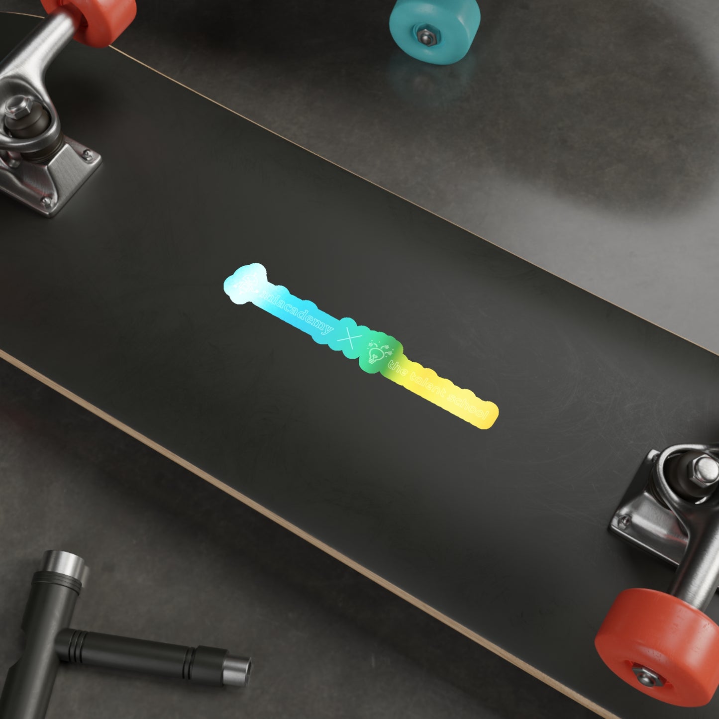 Miacademy x Talent School Holographic Die-Cut Stickers