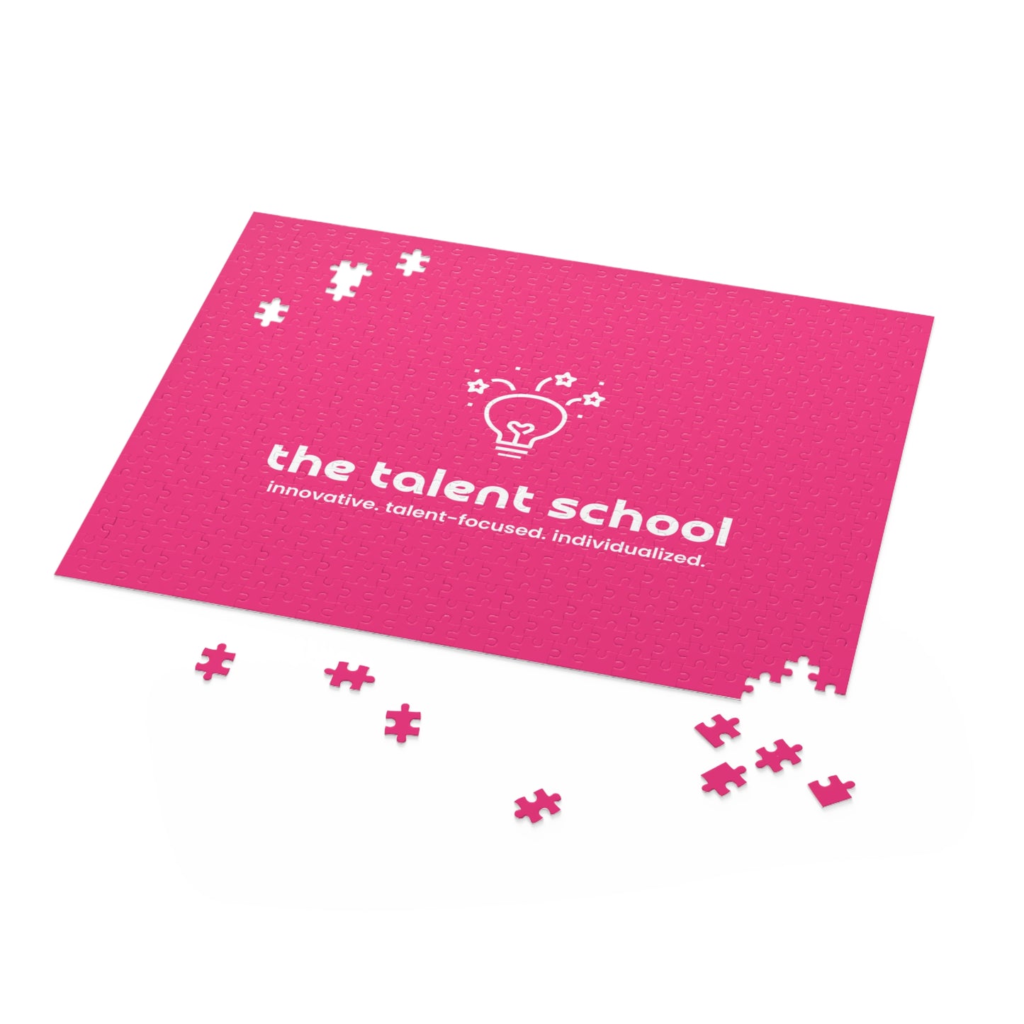 Talent School Piece By Piece Puzzle - Pink