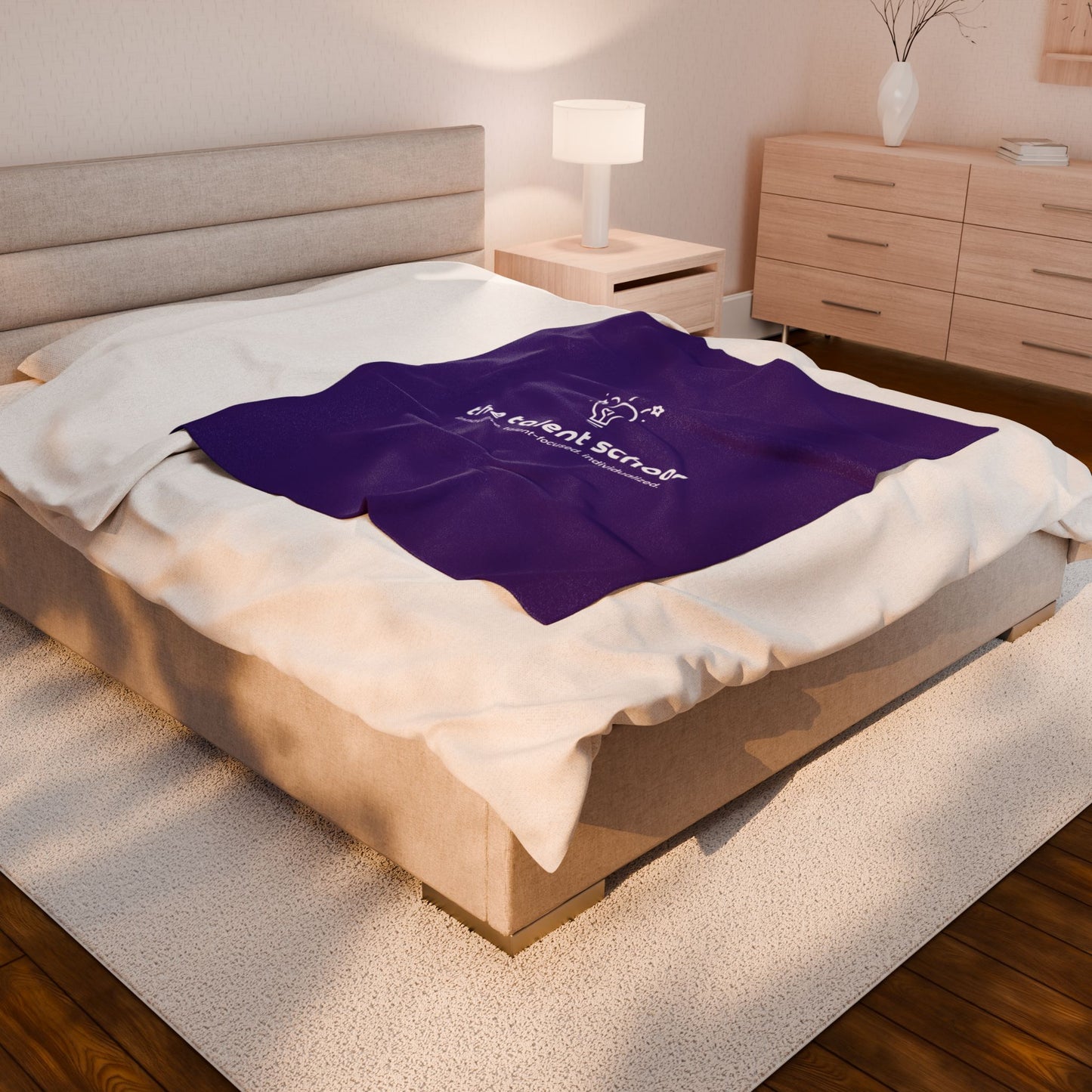 Creative Comfort Blanket - Purple