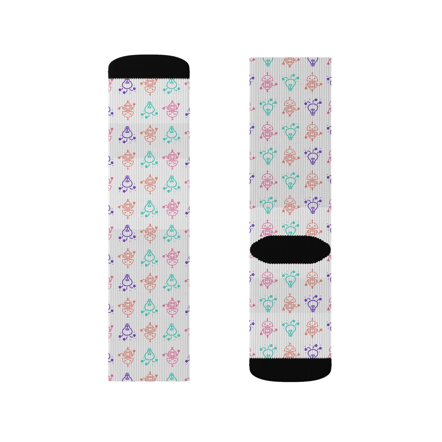 Talent School x Miacademy Patterned Logo Socks