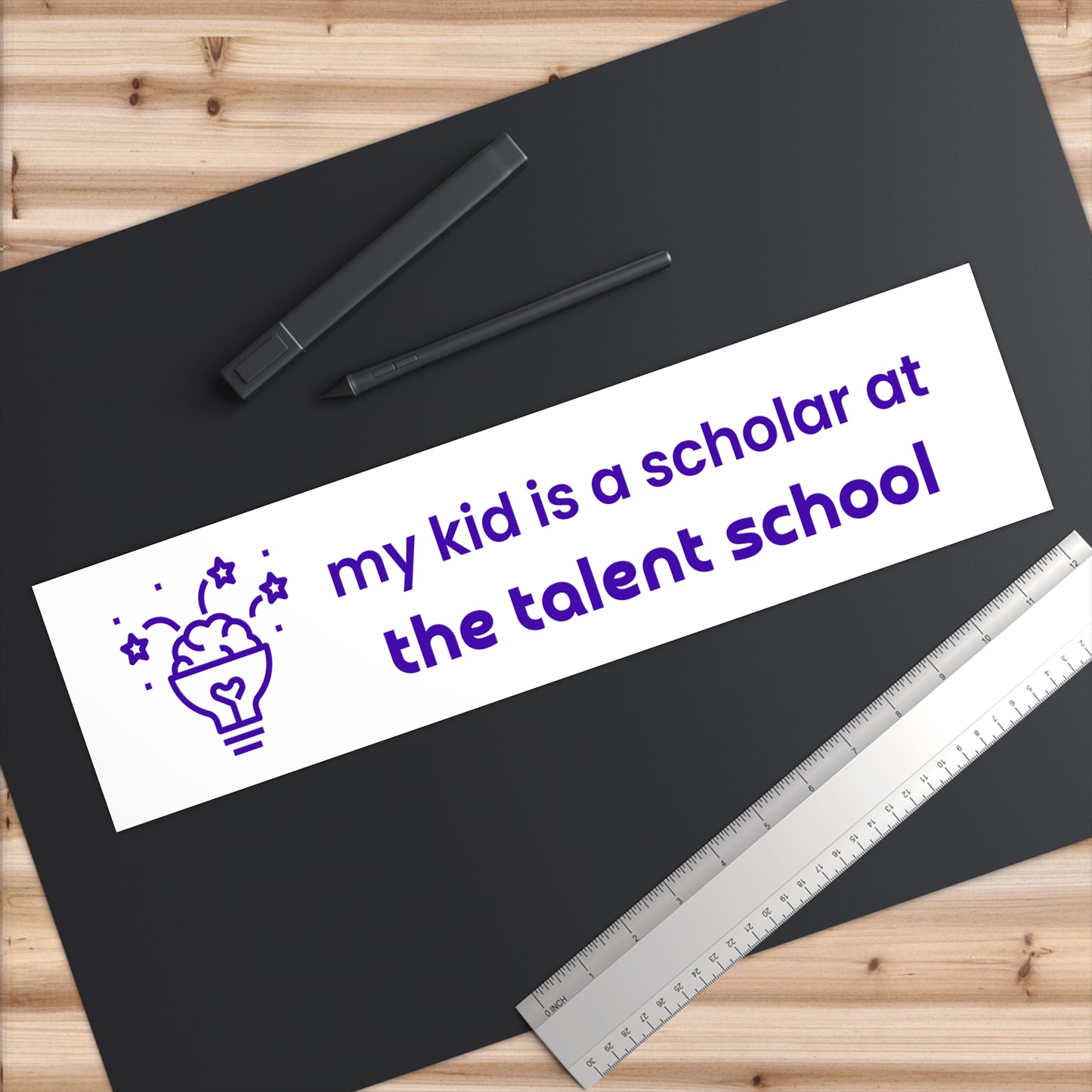 Future Leader On Board - Scholar Bumper Sticker