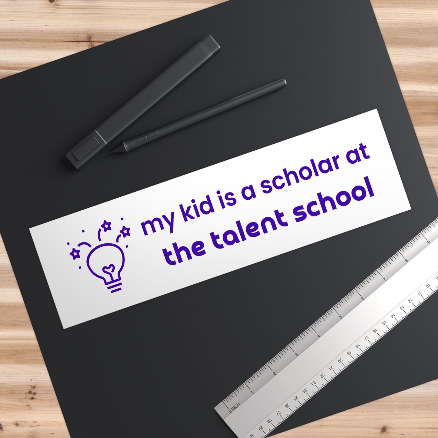 Future Leader On Board - Scholar Bumper Sticker