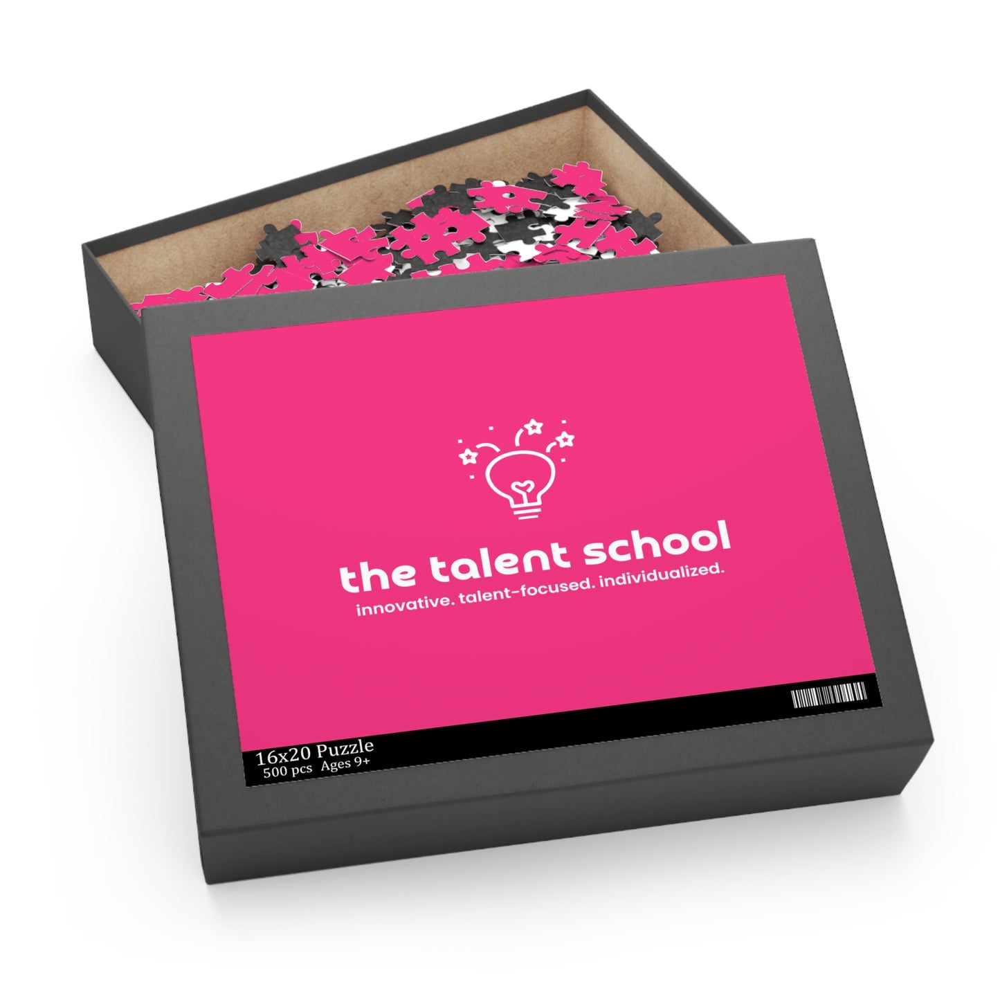 Talent School Piece By Piece Puzzle - Pink