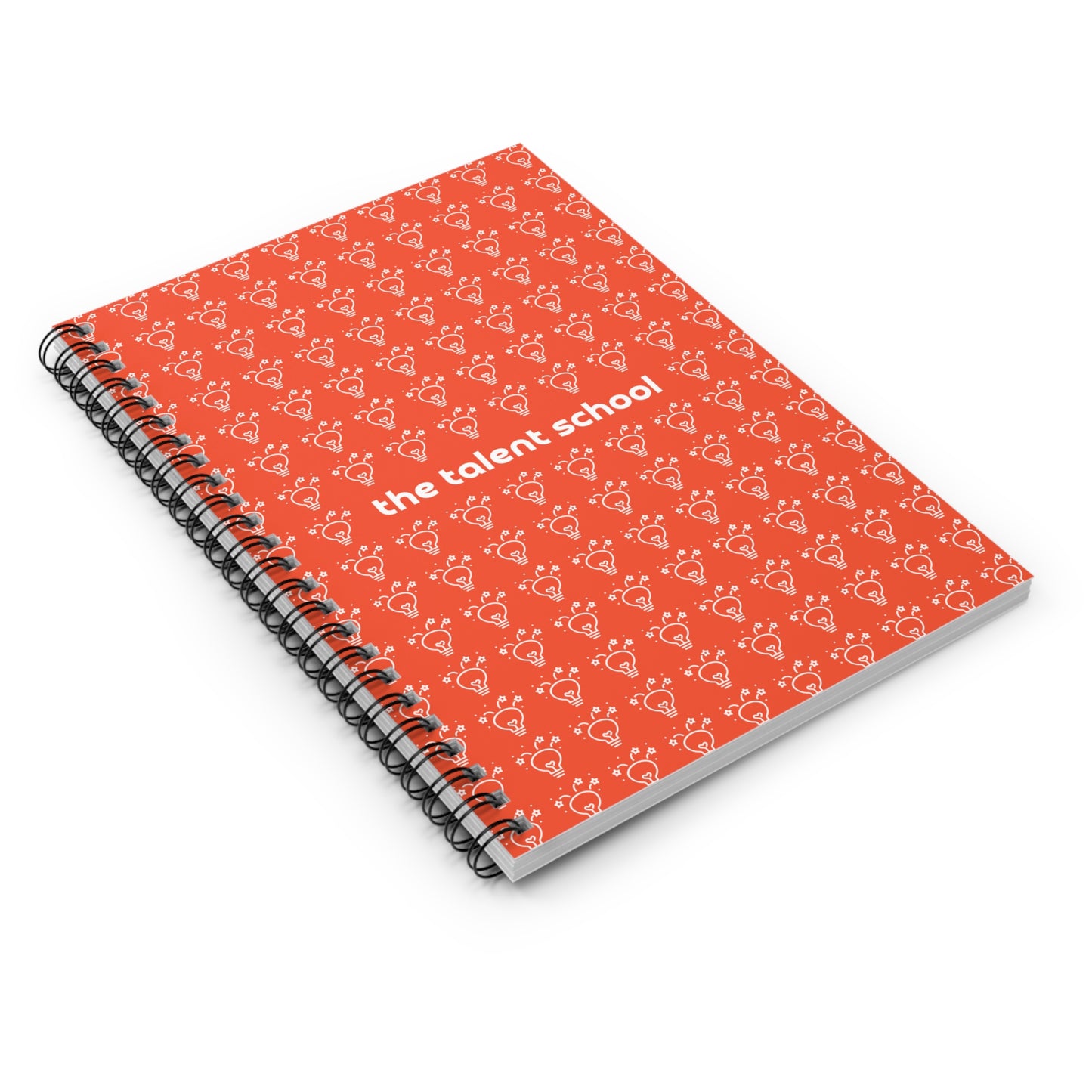 Innovation Station Notebook - Patterned, Orange