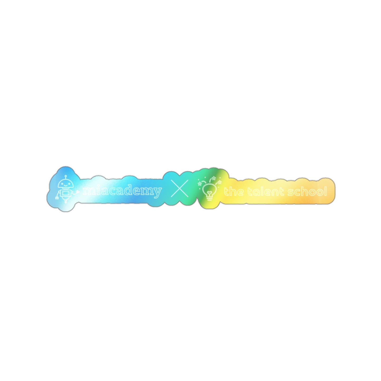 Miacademy x Talent School Holographic Die-Cut Stickers