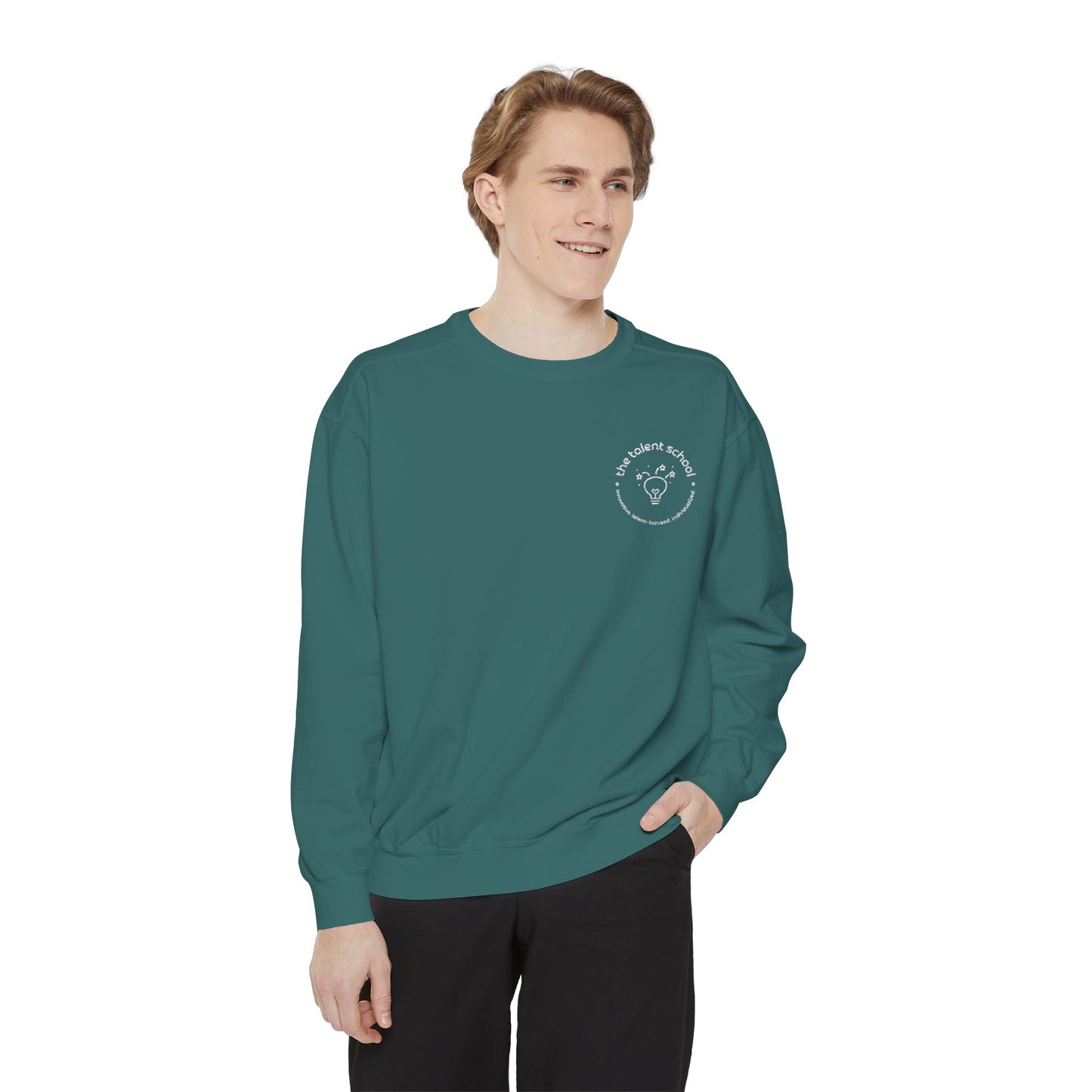 Talent School Logo Embroidered Sweatshirt