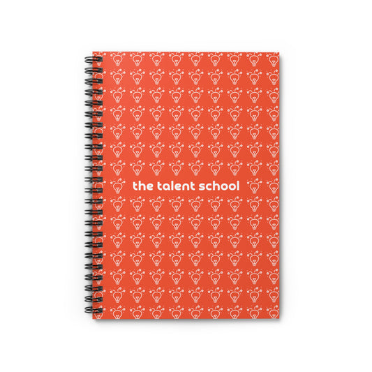 Innovation Station Notebook - Patterned, Orange
