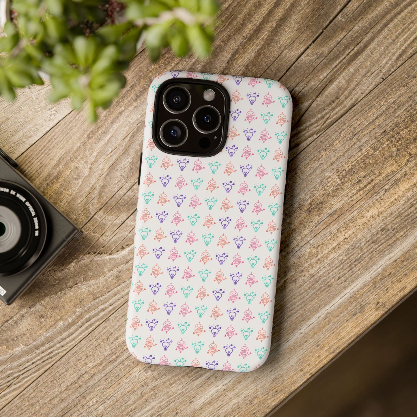 Talent School x Miacademy Multicolor Logo Phone Case