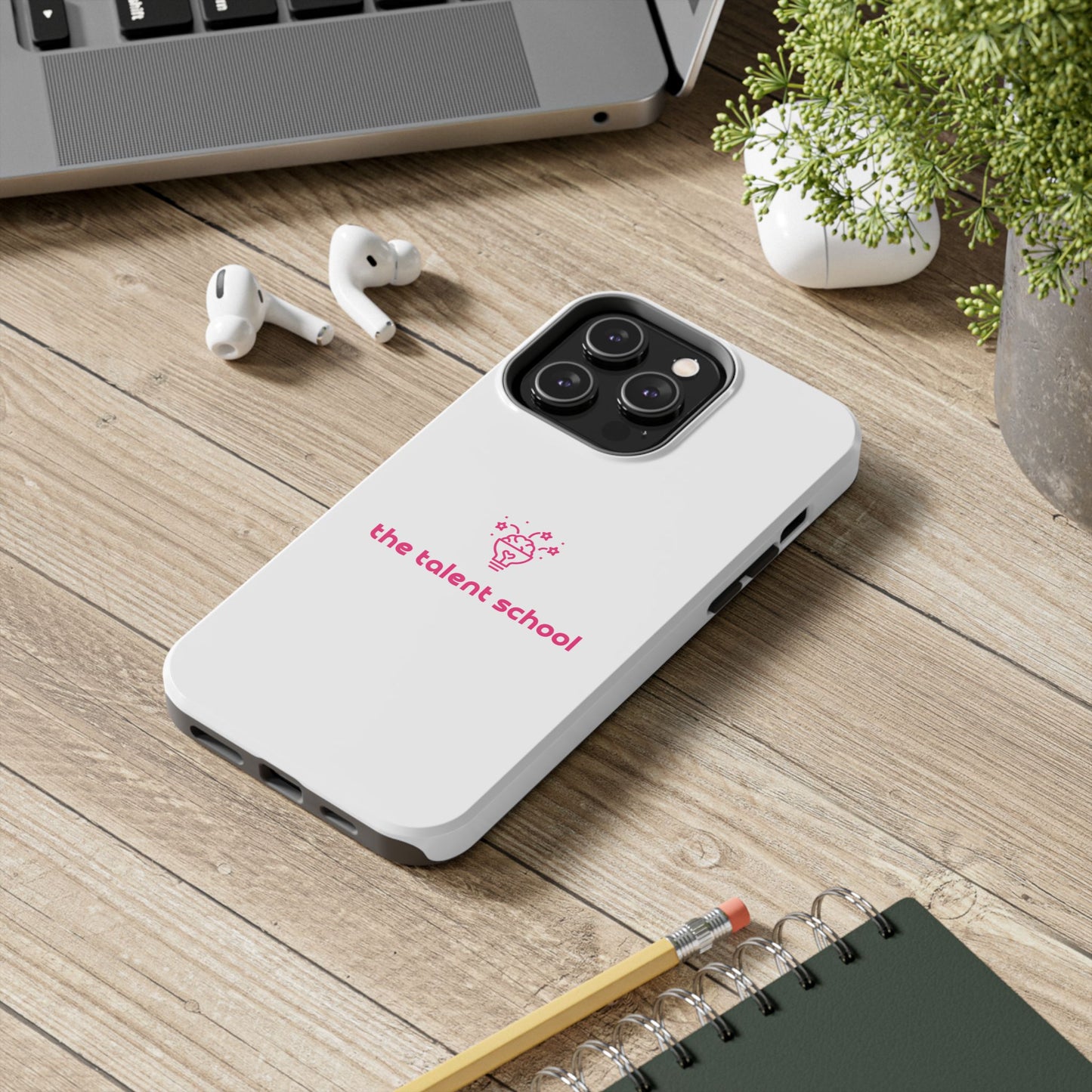 The Creator iPhone Case - White/Pink