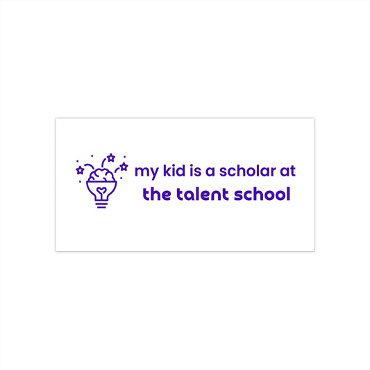 Future Leader On Board - Scholar Bumper Sticker