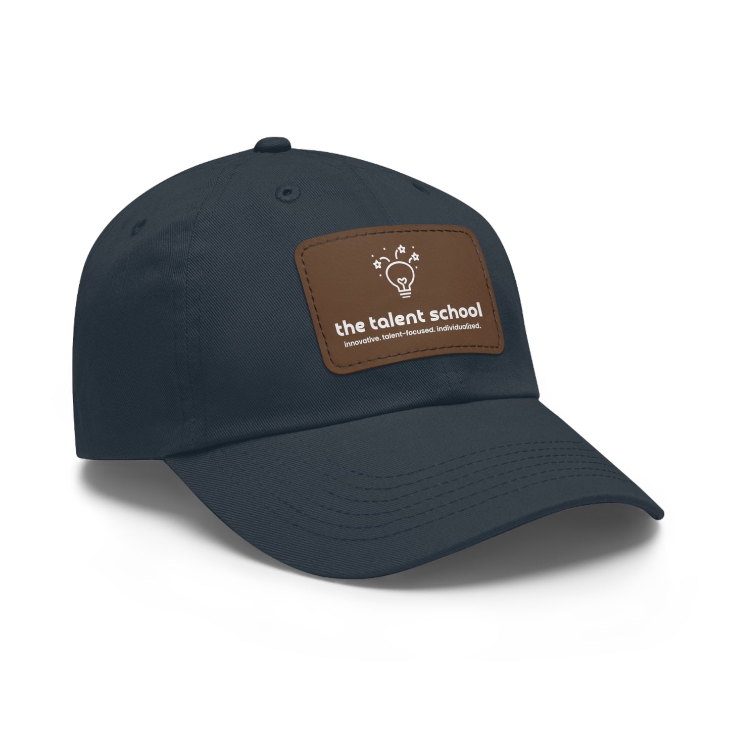 Leather Patch Dad Hat