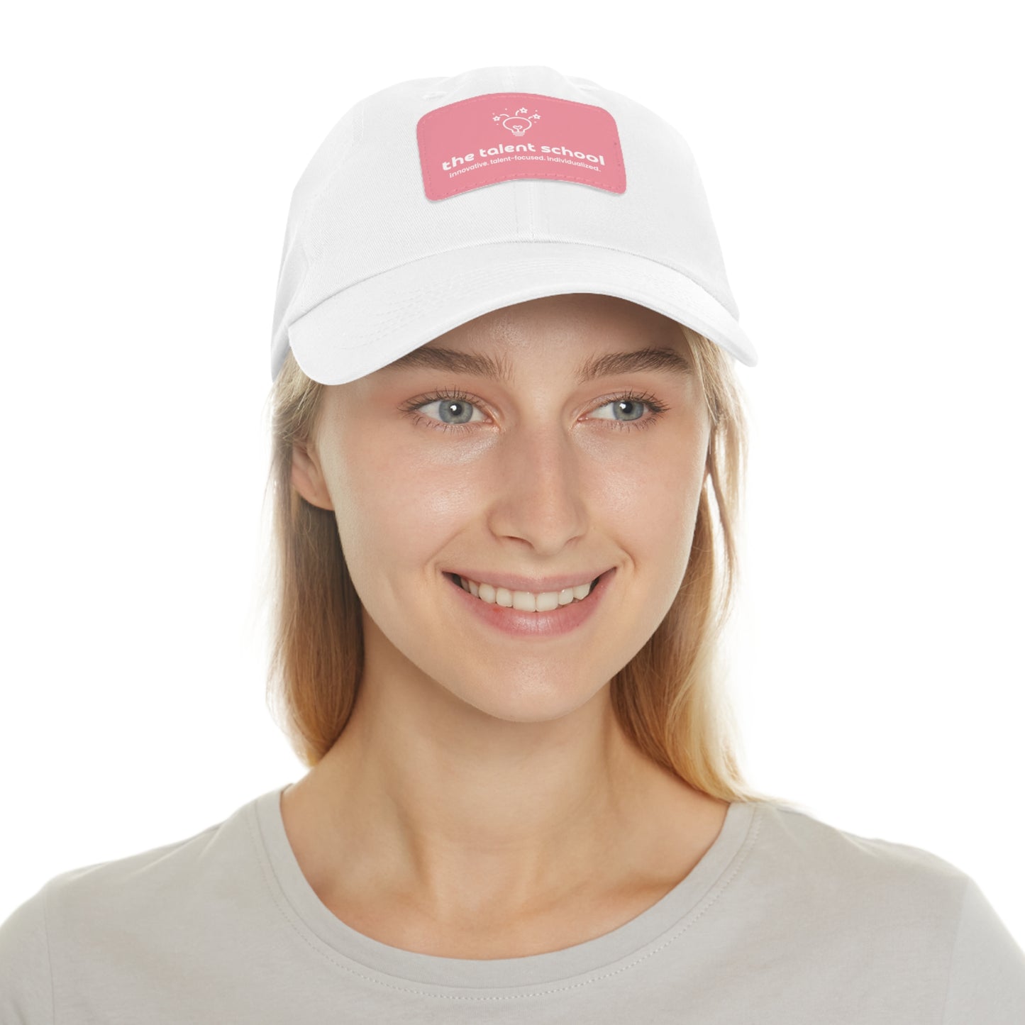 Leather Patch Dad Hat