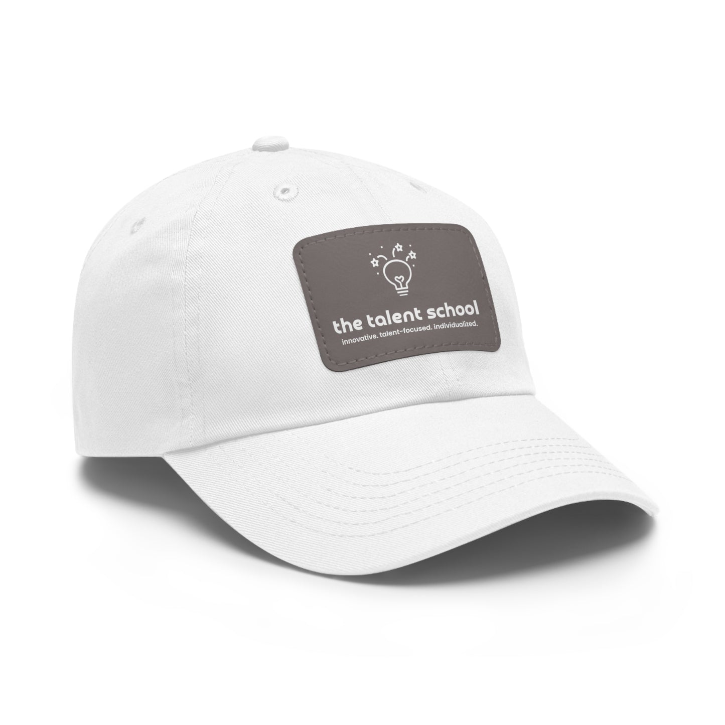 Leather Patch Dad Hat