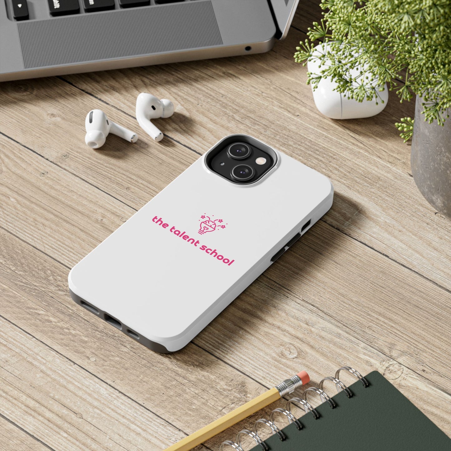 The Creator iPhone Case - White/Pink
