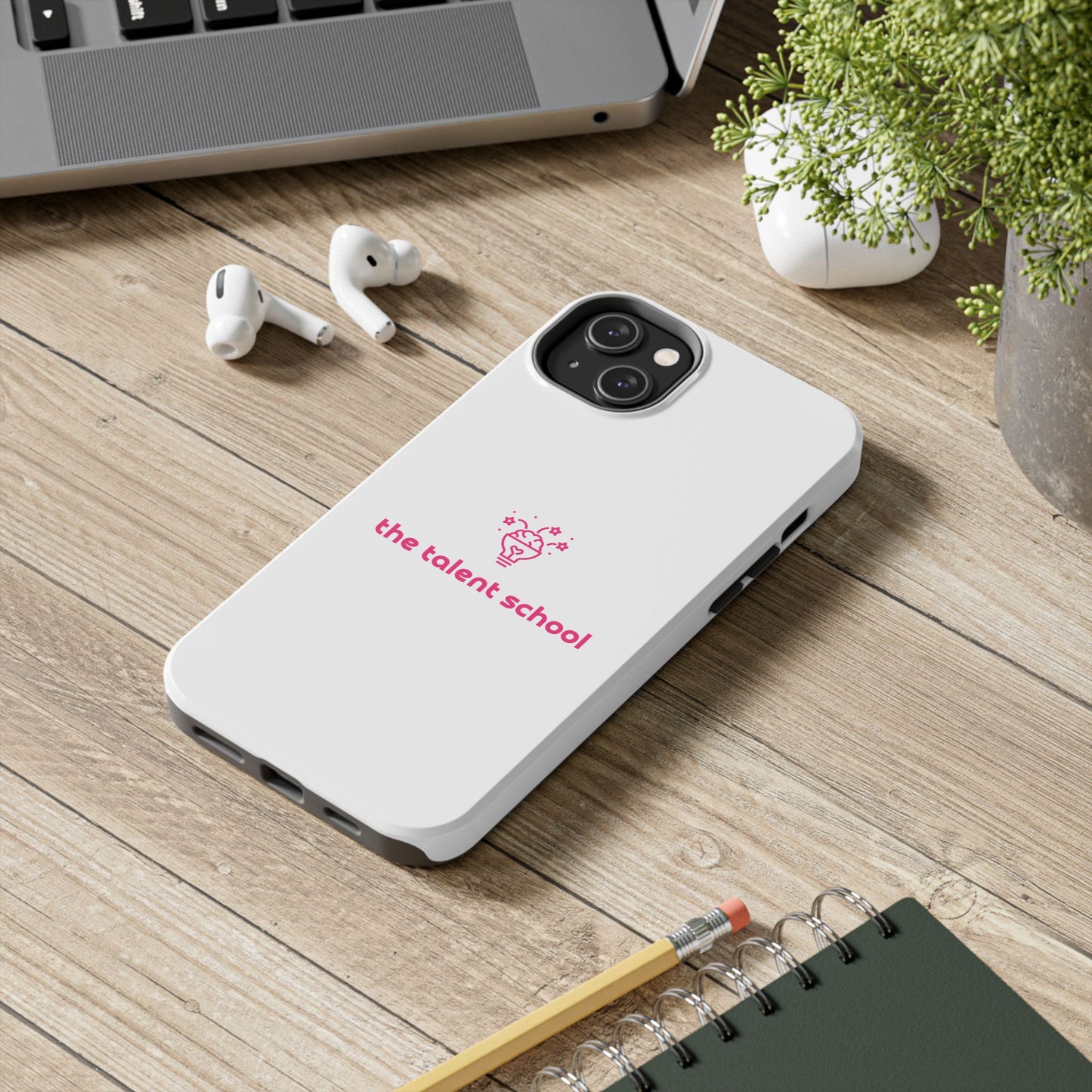 The Creator iPhone Case - White/Pink