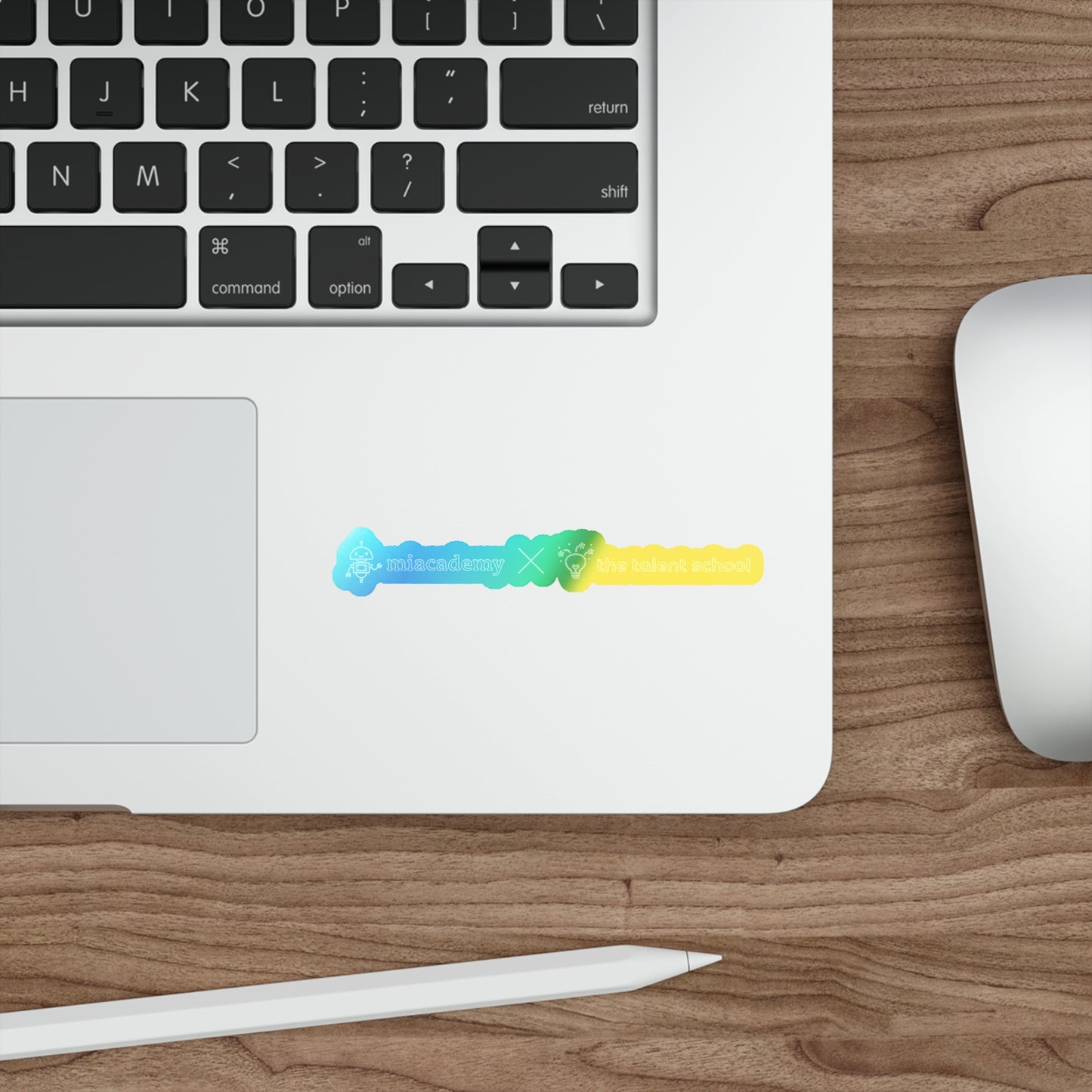 Miacademy x Talent School Holographic Die-Cut Stickers