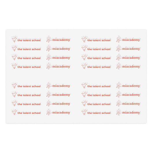 Miacademy x Talent School Customizable Sticker Sheets