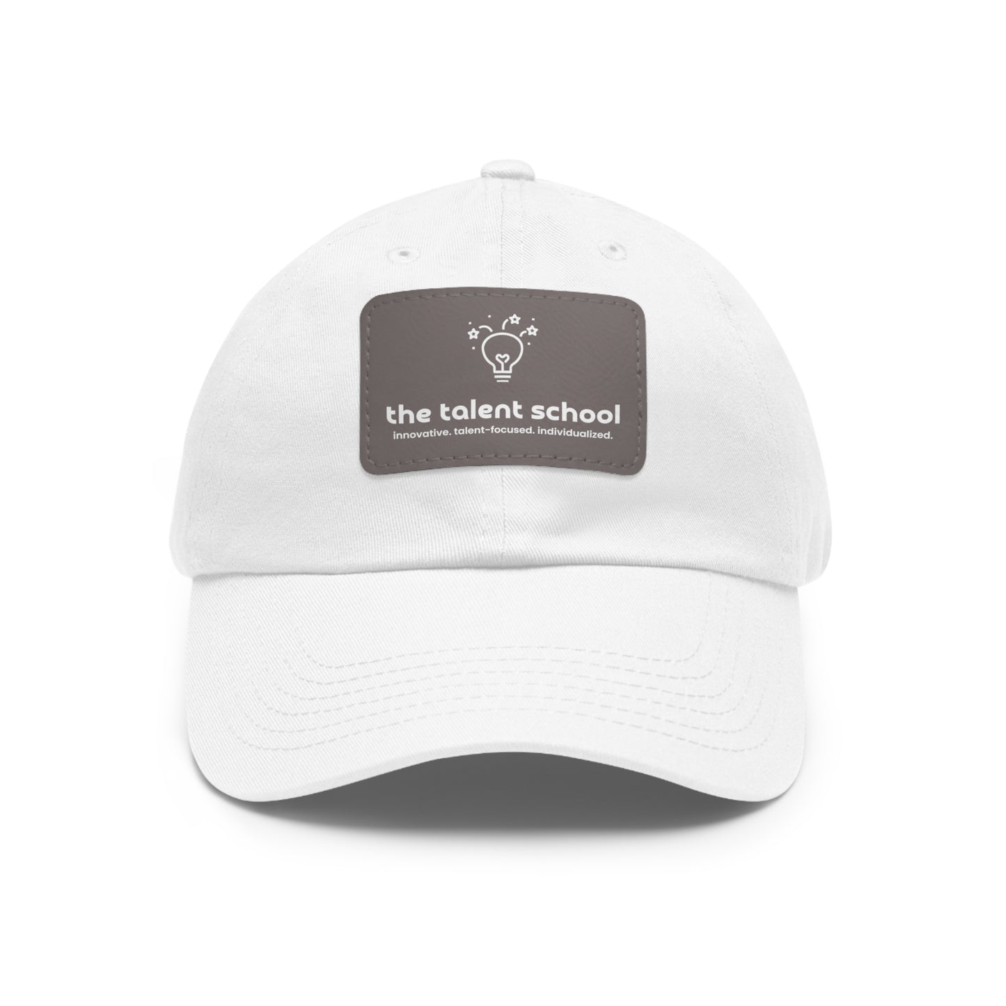 Leather Patch Dad Hat