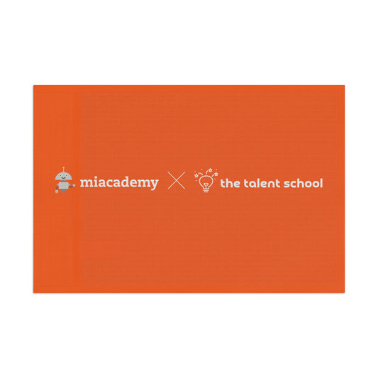 Talent School x Miacademy Logo Flag