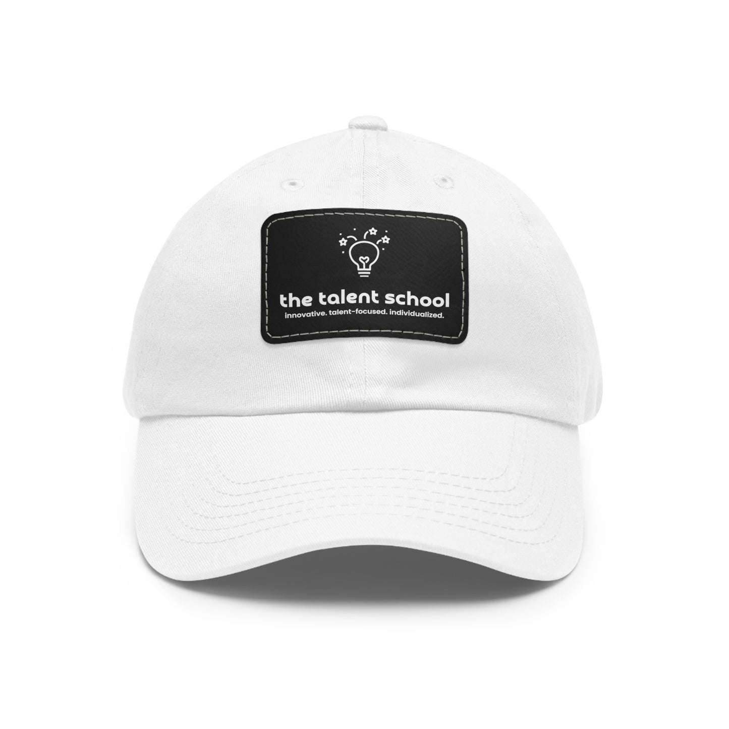Leather Patch Dad Hat
