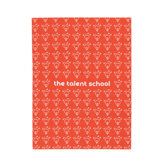 Creative Comfort Blanket - Patterned, Orange