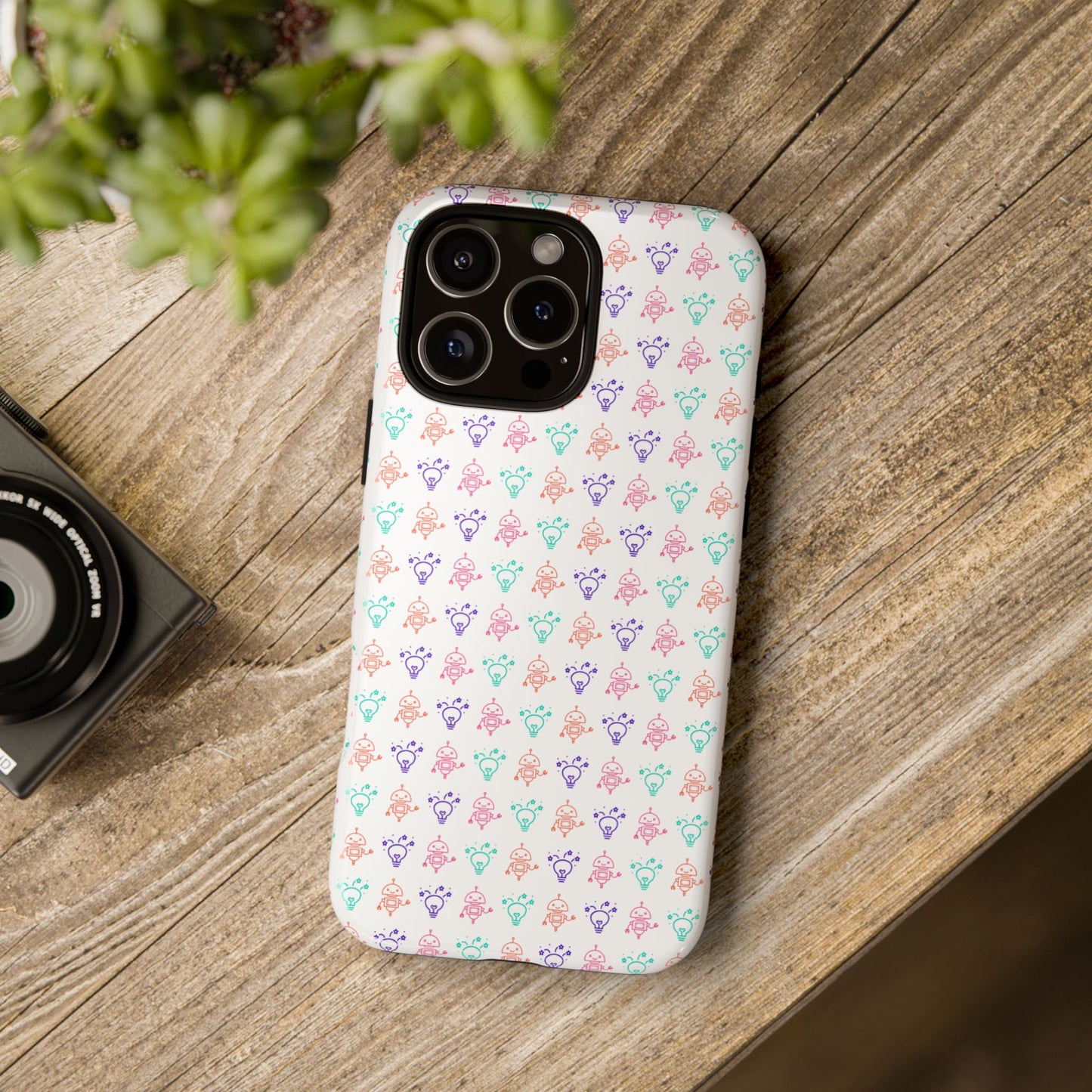 Talent School x Miacademy Multicolor Logo Phone Case