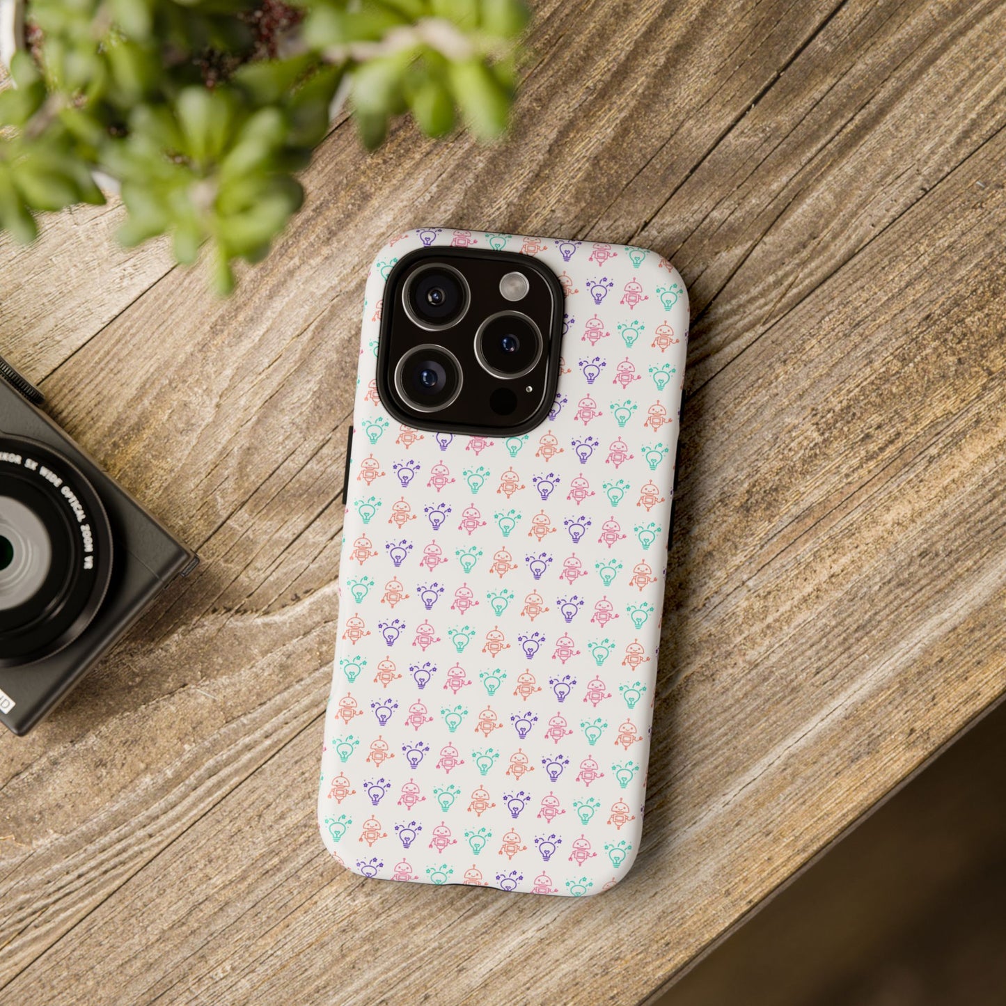 Talent School x Miacademy Multicolor Logo Phone Case
