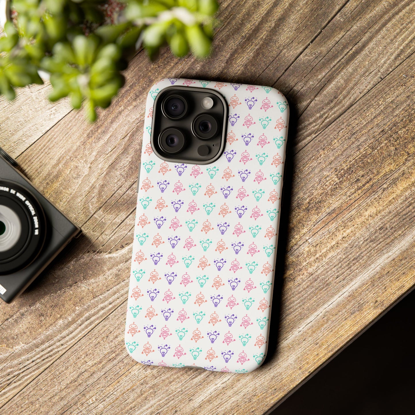 Talent School x Miacademy Multicolor Logo Phone Case