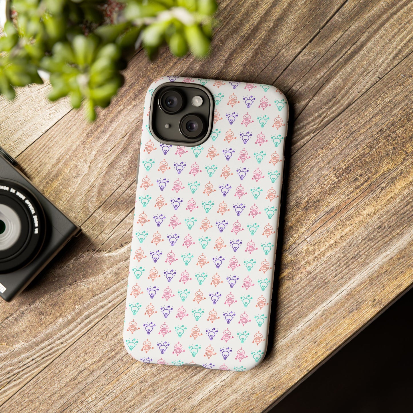Talent School x Miacademy Multicolor Logo Phone Case