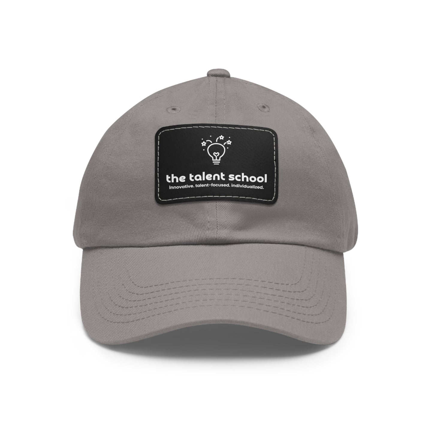 Leather Patch Dad Hat