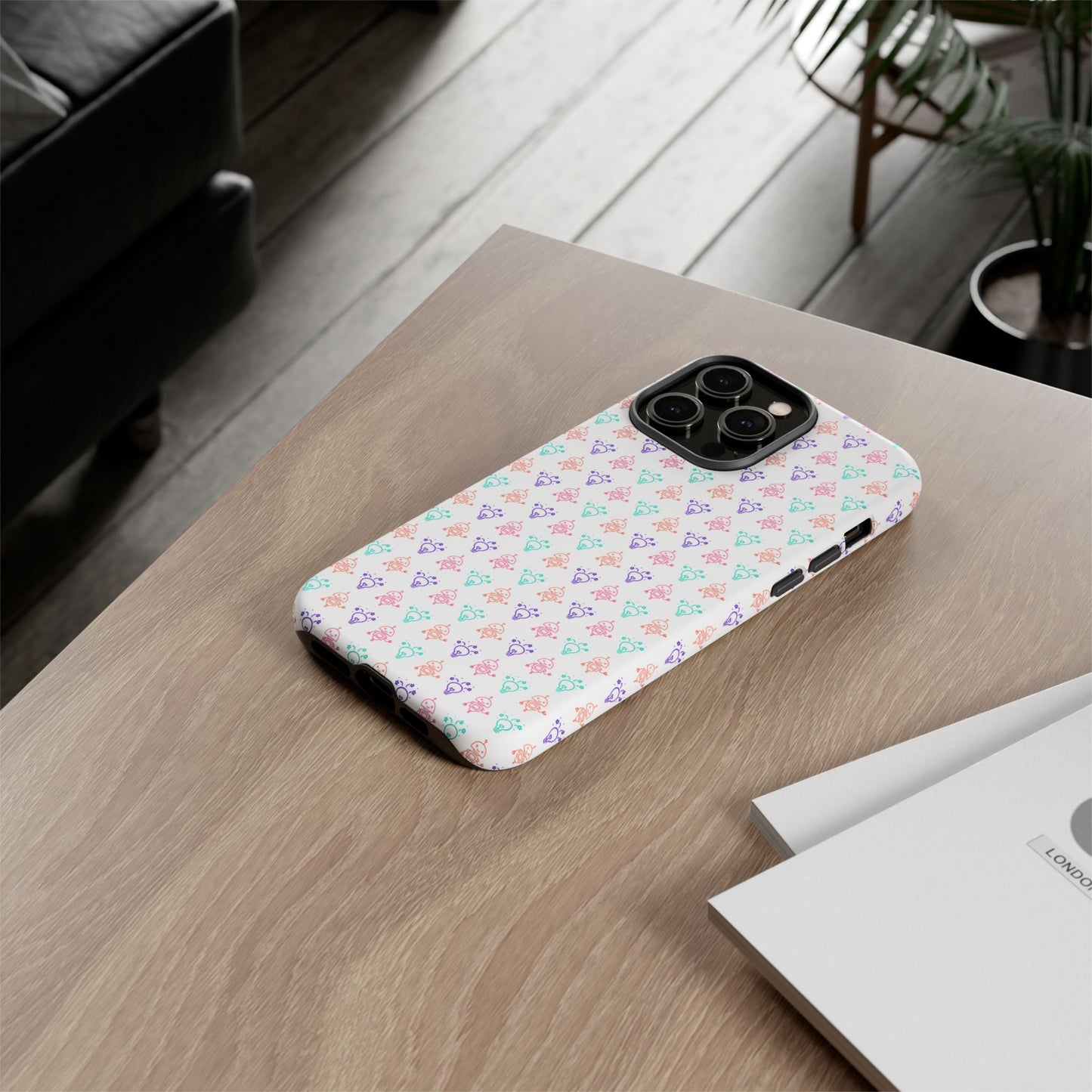 Talent School x Miacademy Multicolor Logo Phone Case