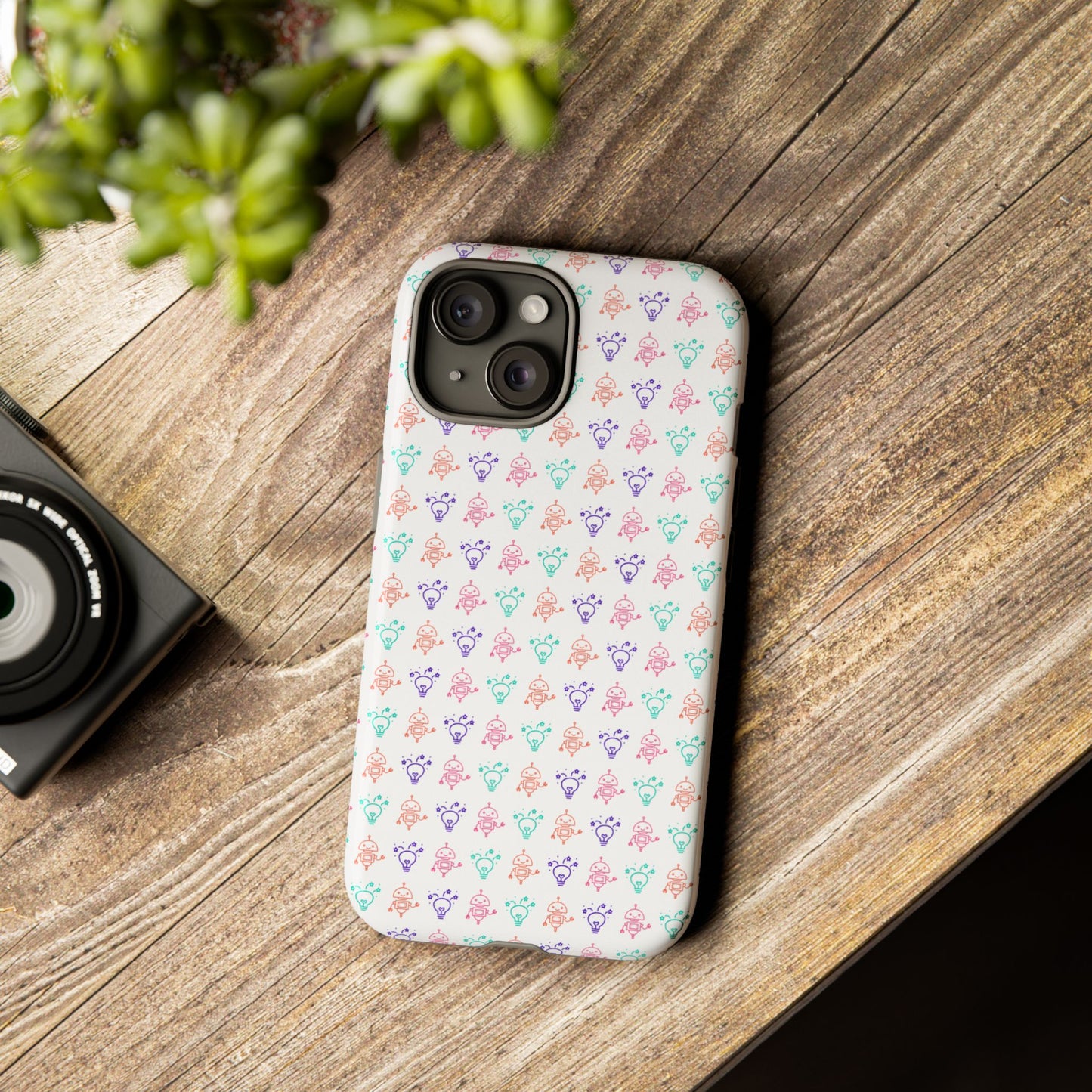 Talent School x Miacademy Multicolor Logo Phone Case