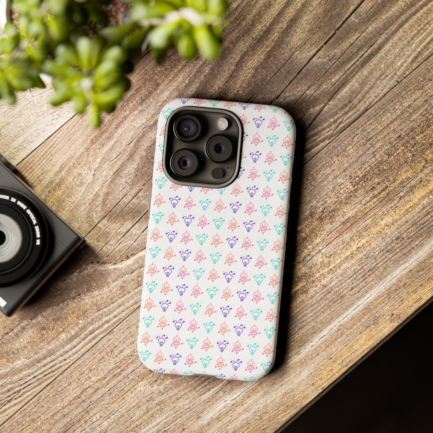 Talent School x Miacademy Multicolor Logo Phone Case