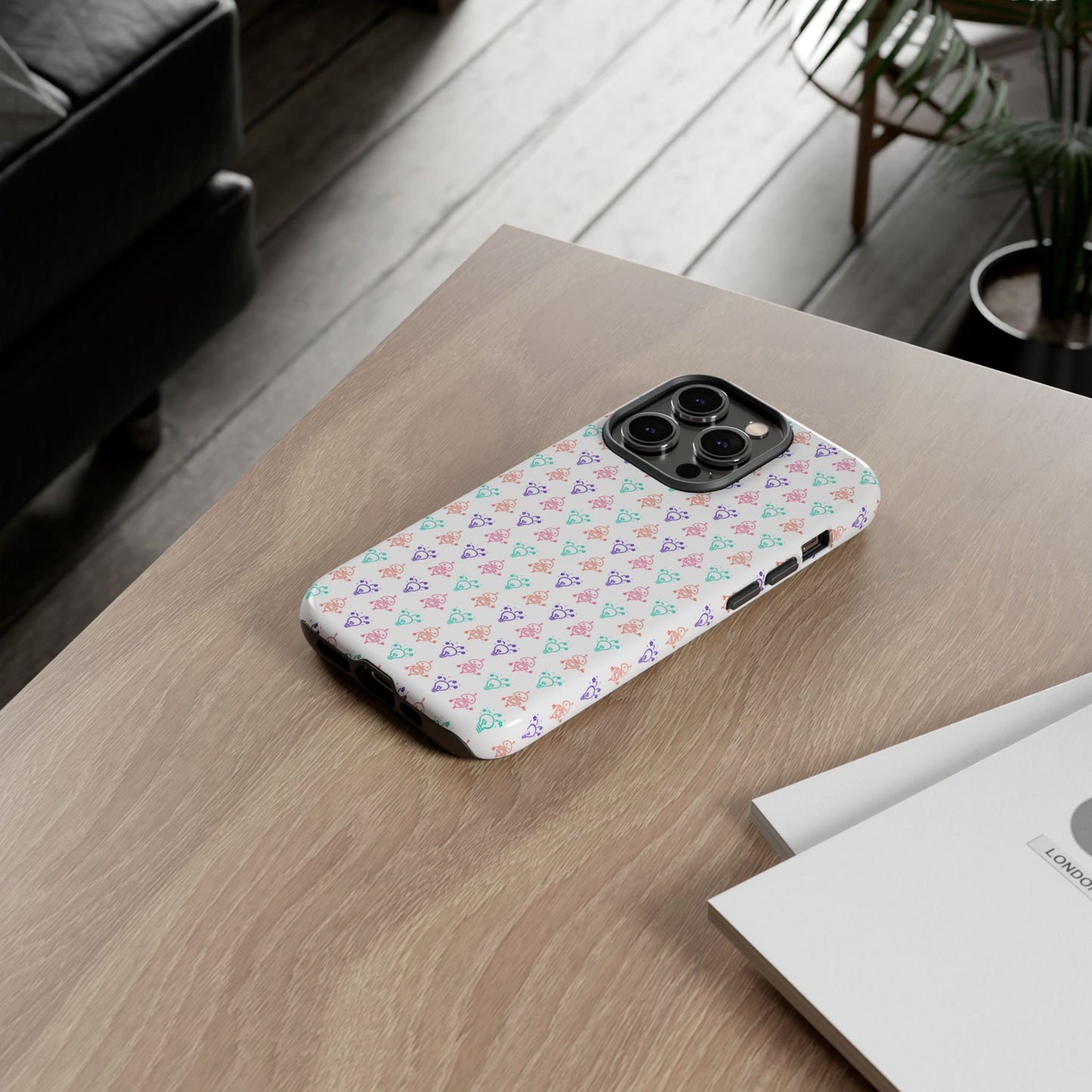 Talent School x Miacademy Multicolor Logo Phone Case
